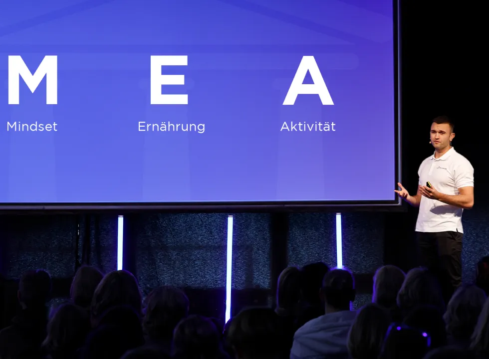 Die drei Säulen Mindset, Ernährung und Aktivität der MEA-3 Methode