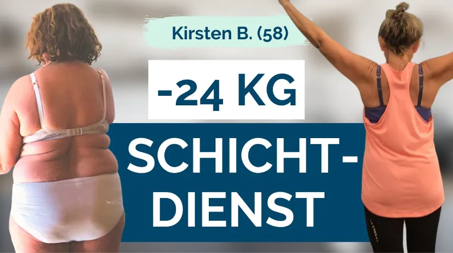 Kirsten vor und nach dem Coaching