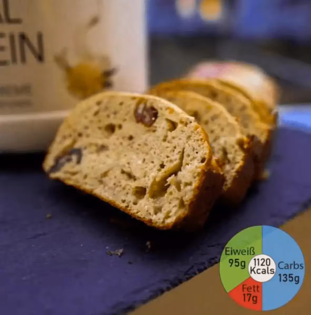 Süßes Bananen-Dattel-„Brot“