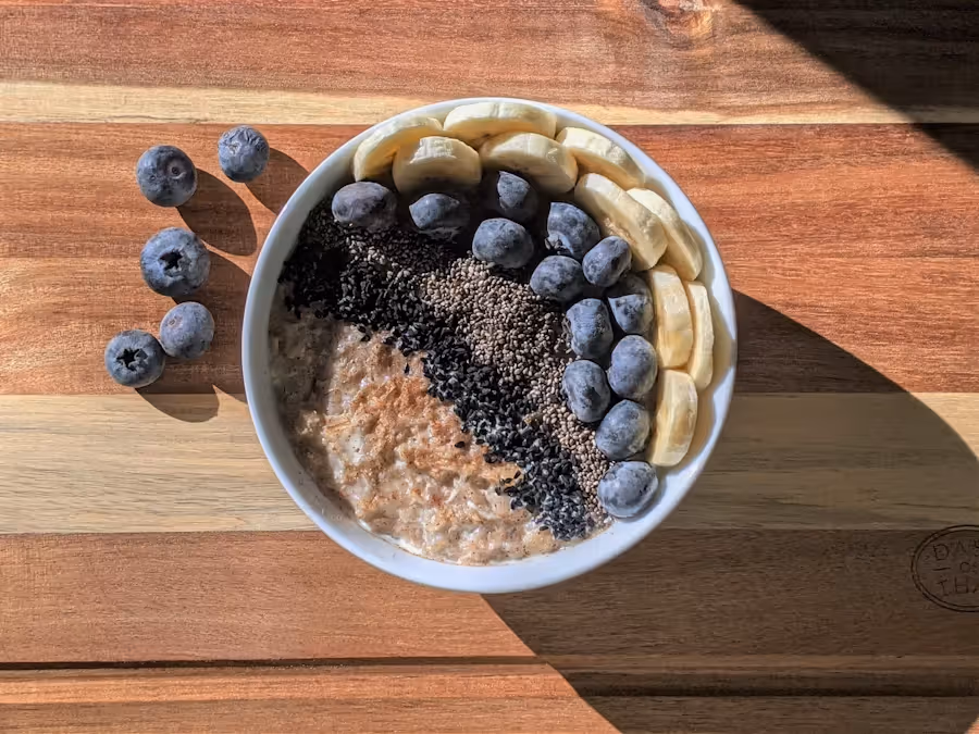 Frühstück, dass bei Reflux hilft.