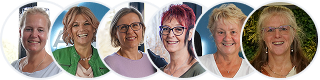 Portraits von zufriedenen Kundinnen 