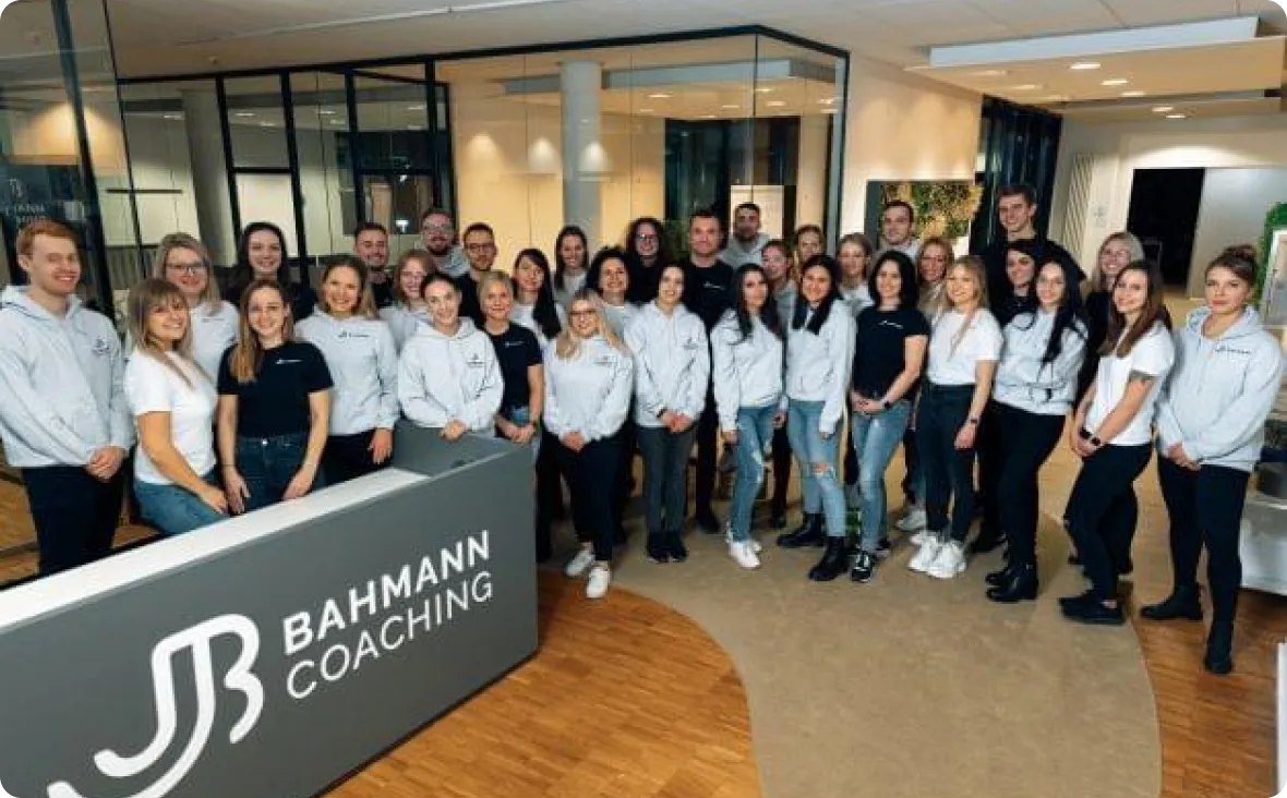 Mit einem über 40 köpfigen Team ist Bahmann Coaching im Bereich Fitness und Ernährung einzigartig.